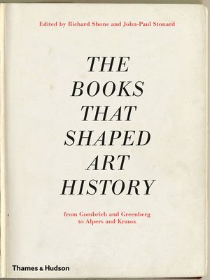 cover image of The Books that Shaped Art History